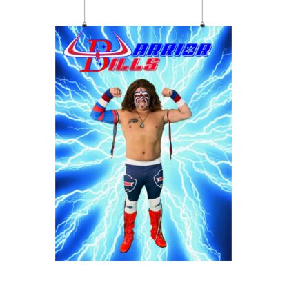 BILLS WARRIOR Electric Matte Vertical Posters - Image 17