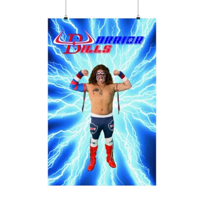 BILLS WARRIOR Electric Matte Vertical Posters - Image 25