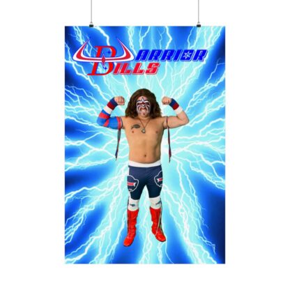 BILLS WARRIOR Electric Matte Vertical Posters - Image 41