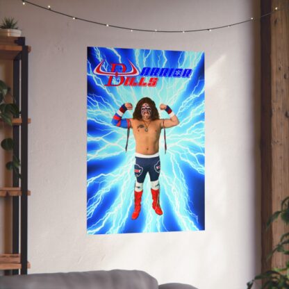 BILLS WARRIOR Electric Matte Vertical Posters - Image 46